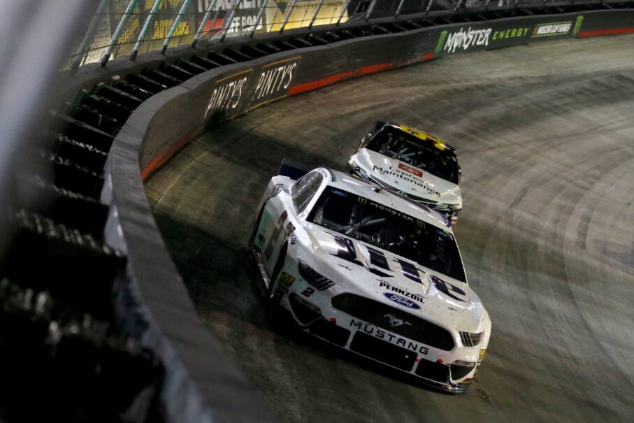 Team Penske's Brad Keselowski led the way with a third-place finish. Team Penske's Brad Keselowski led the way with a third-place finish.